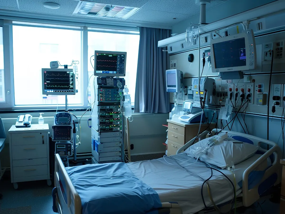 ICU — 2 Isolation Beds